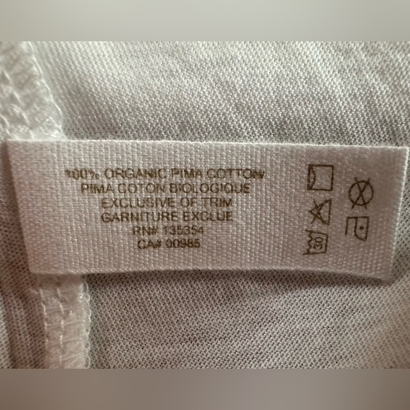 SKIN Worldwide White Long Sleeve Tee Shirt - NWT Size Small - Picture 5 of 6